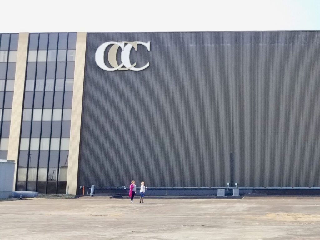 CCC Catering wall letters in Jackson, MI
