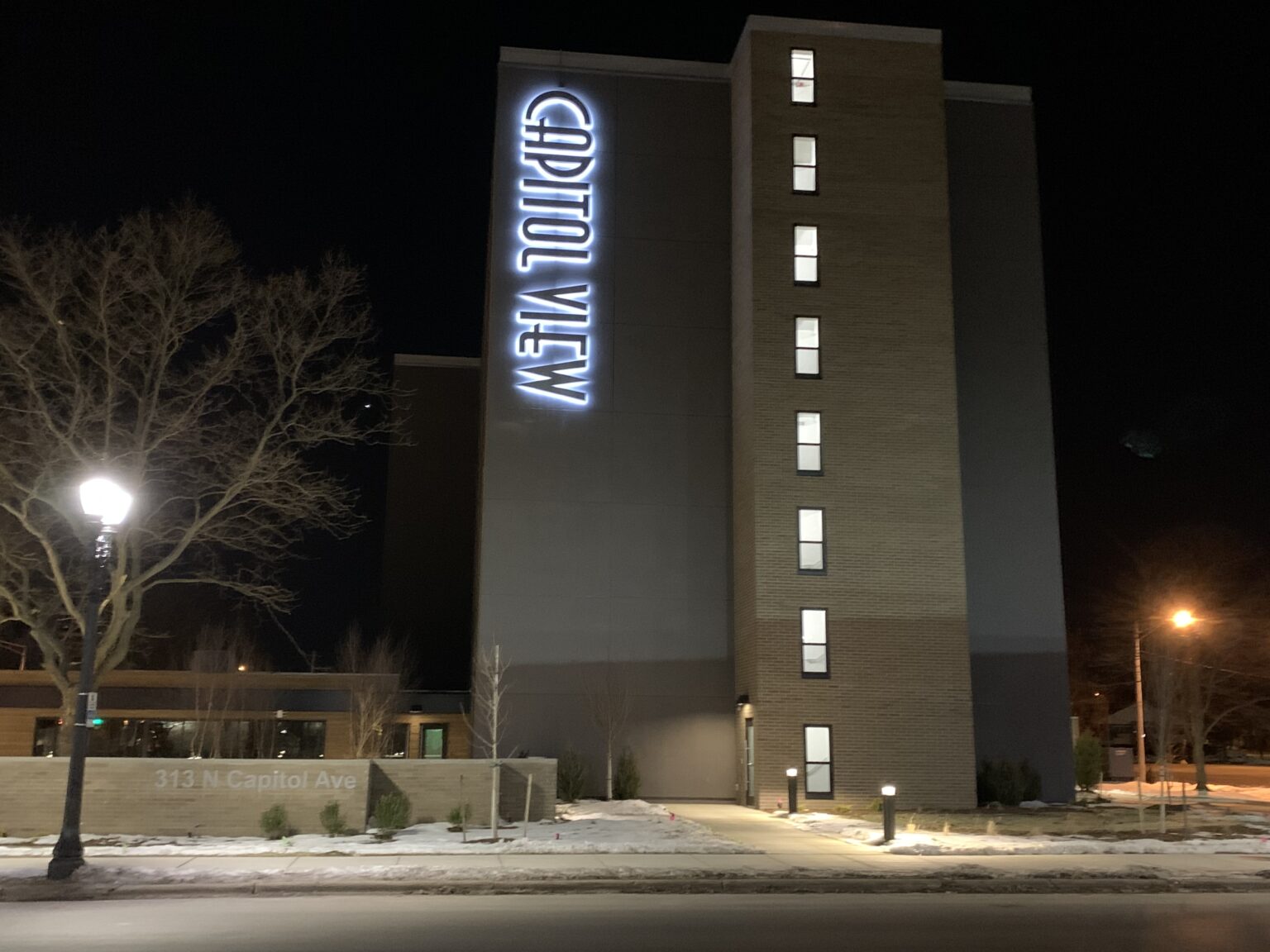 Capitol View Apartments Lansing, MI Johnson Sign Company