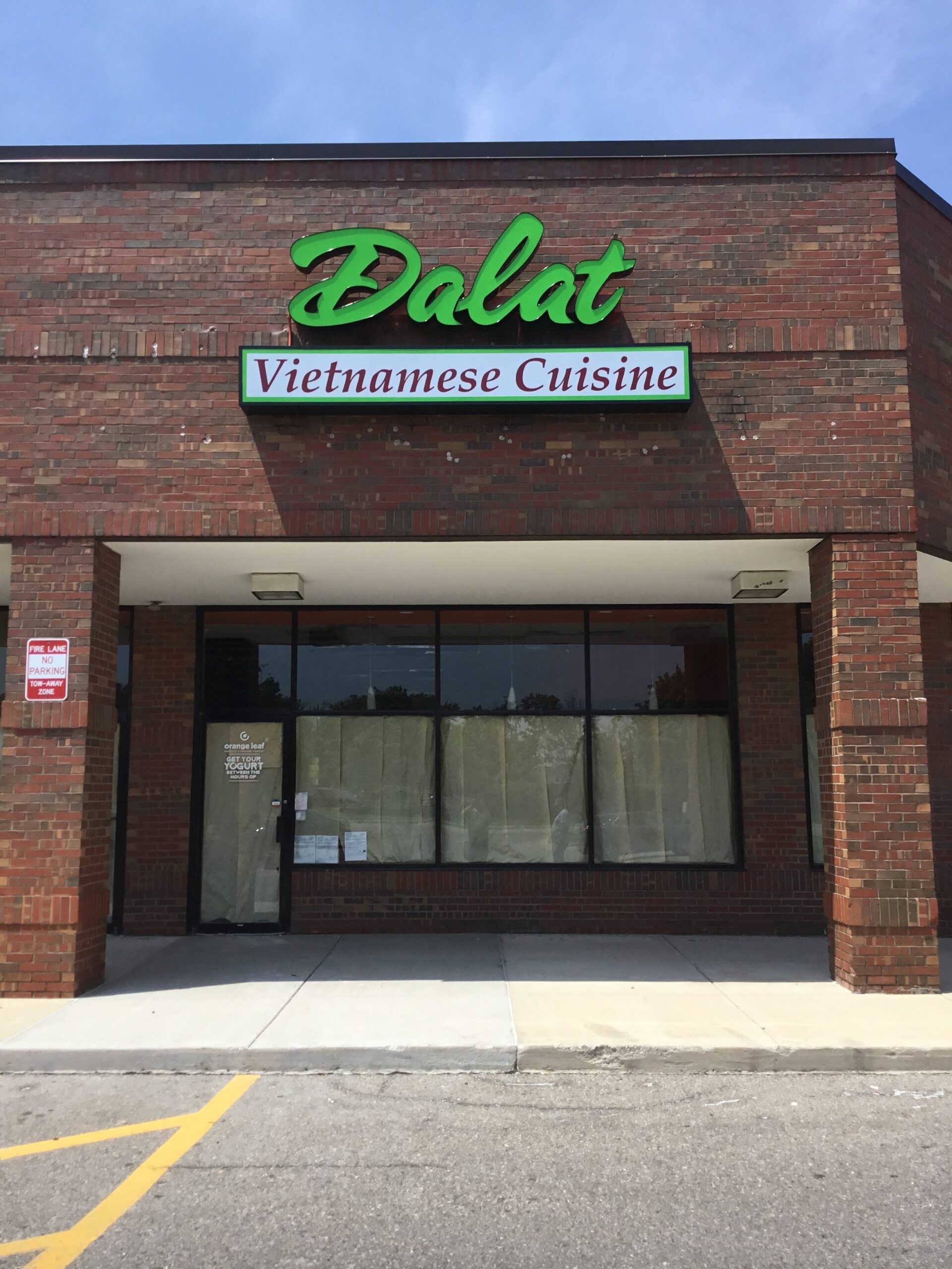 Dalat Vietnamese Cuisine Ann Arbor, MI Johnson Sign Company