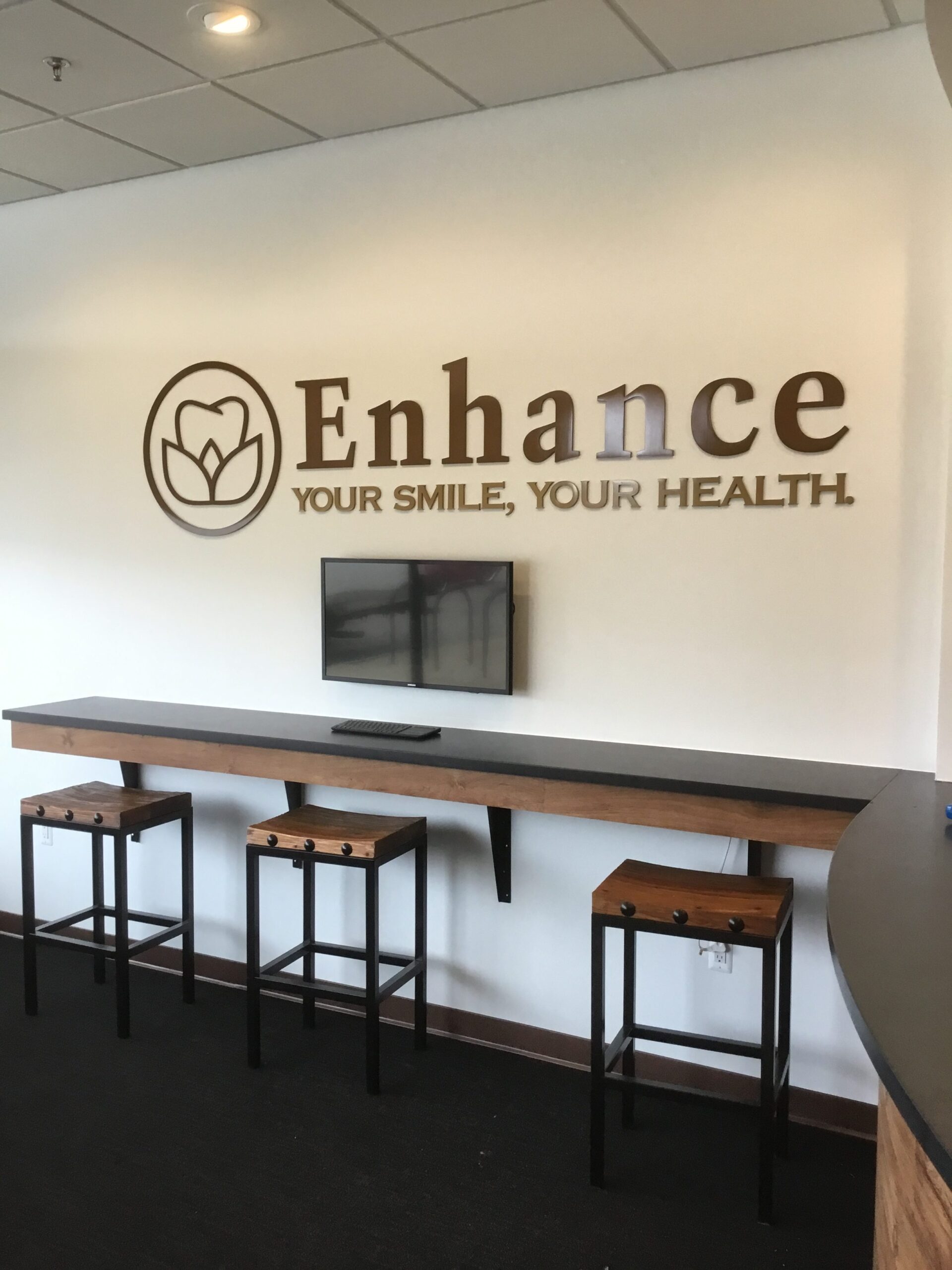 Enhanced Family Dental Ann Arbor, MI Johnson Sign Company