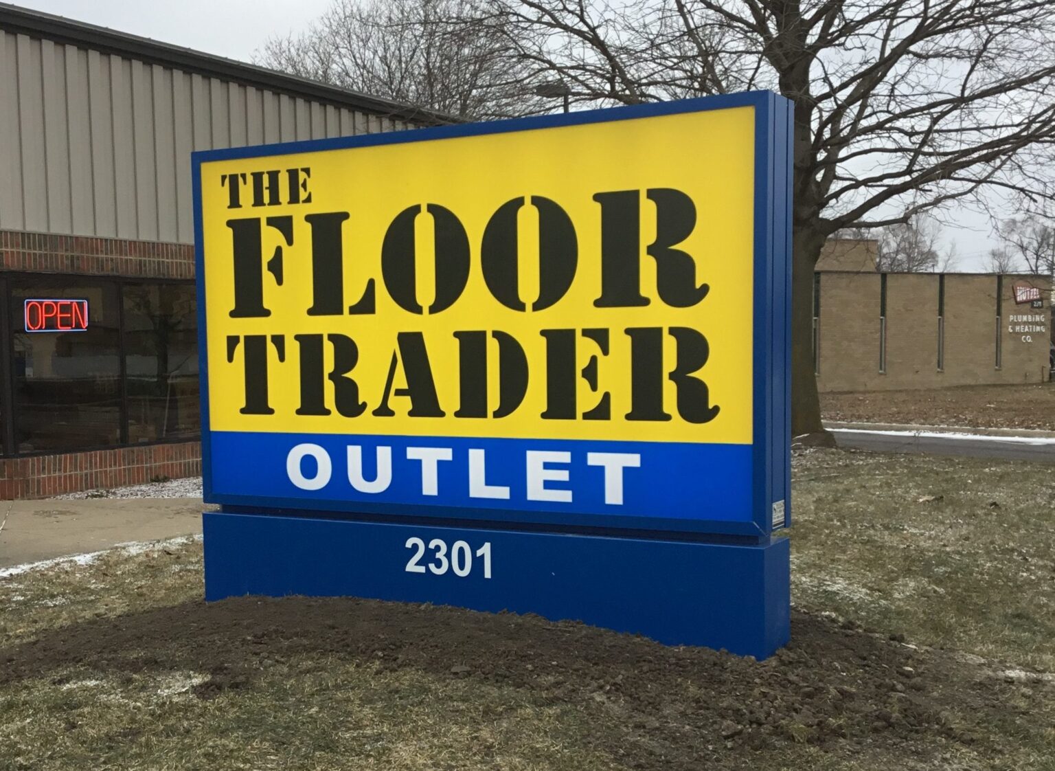 The Floor Trader Ann Arbor, MI Johnson Sign Company