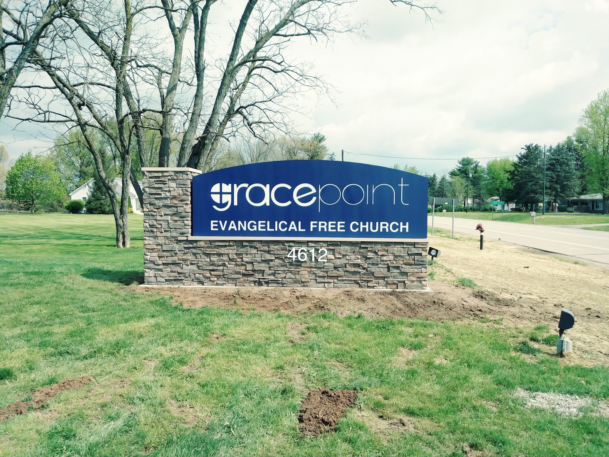 Grace Point Evangelical Free Church Adrian, MI Johnson Sign Company