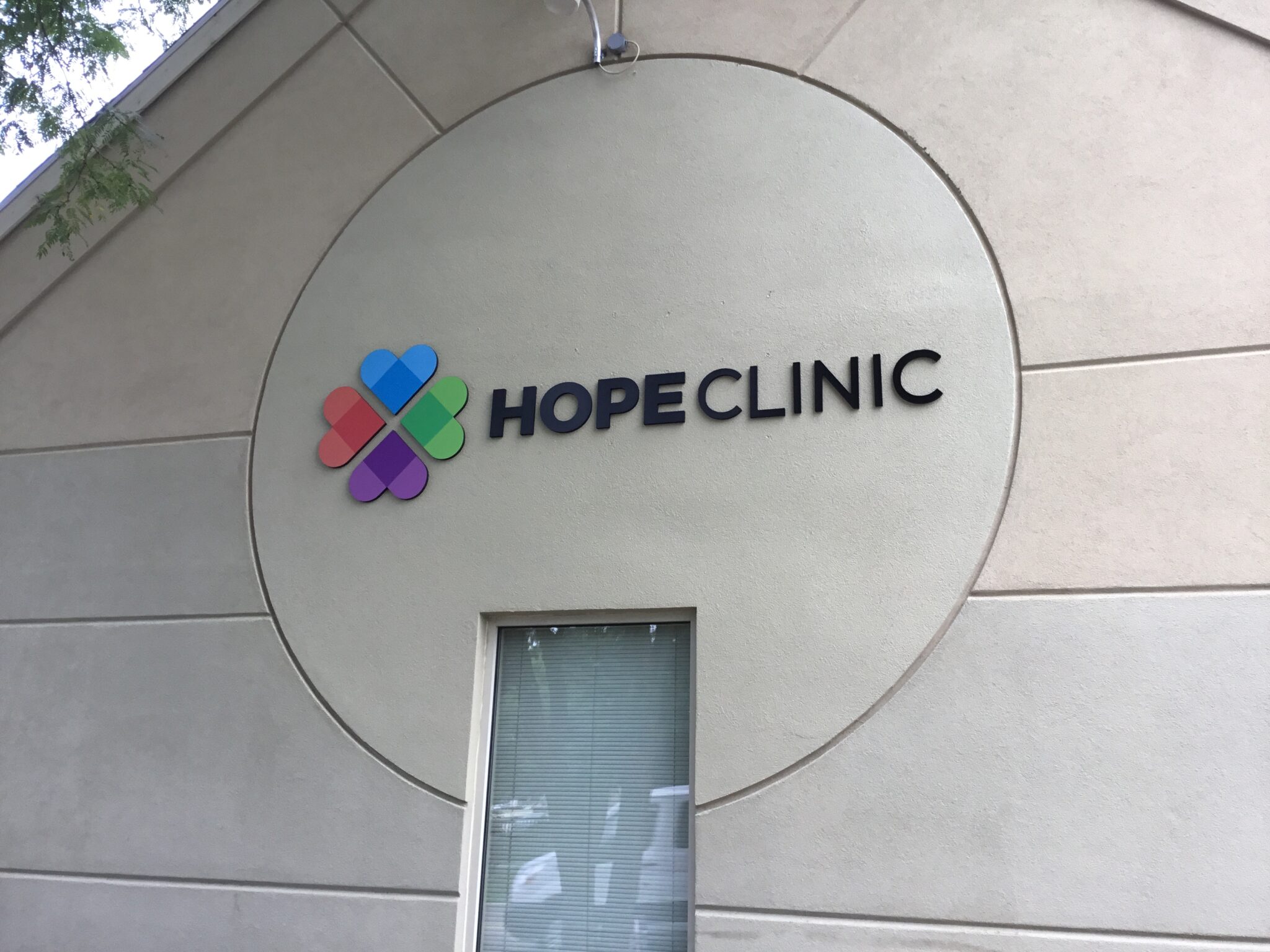 Hope Clinic Ypsilanti, MI Johnson Sign Company