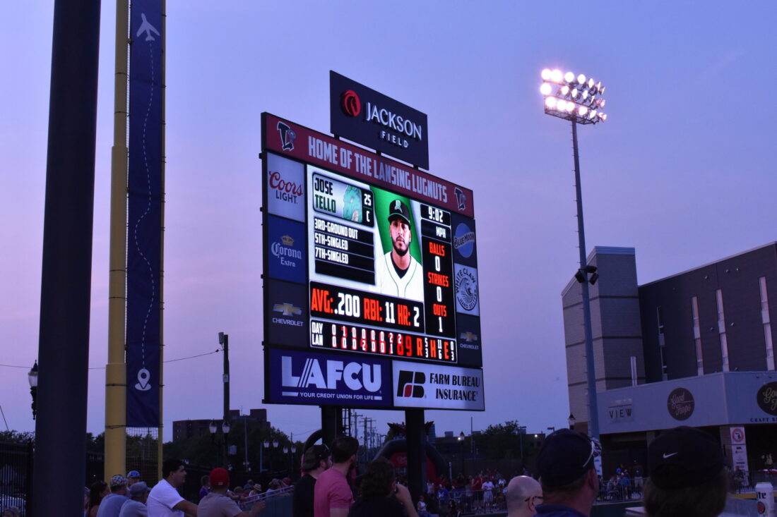 Electronic Message Pylon Sign for Sports Venue in MI | Case Study