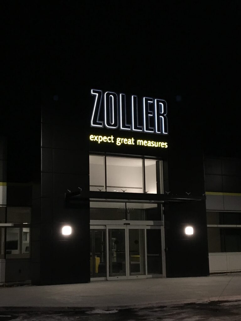 Zoller wall letters in Ann Arbor, MI