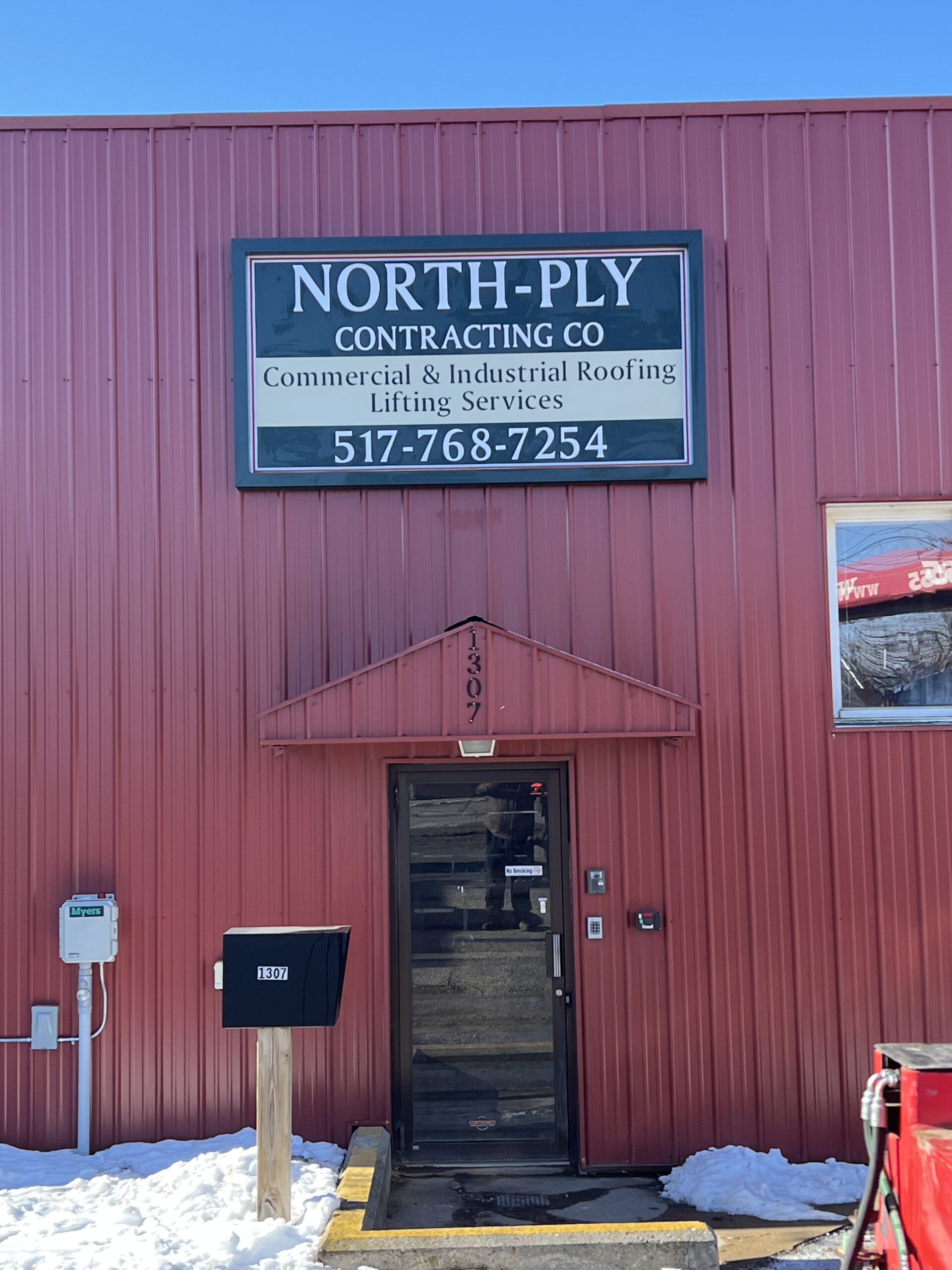 NorthPly Contracting Co. Jackson, MI Johnson Sign Company