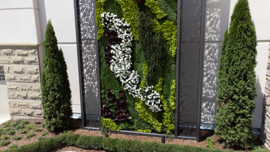 The Village of Rochester Hills plant wall frame in Rochester Hills, MI