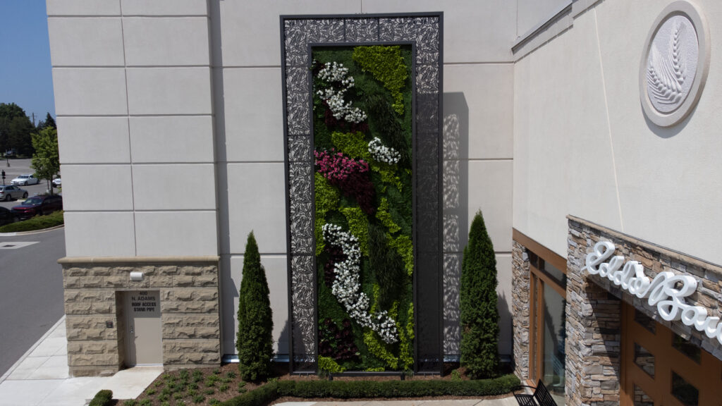 The Village of Rochester Hills plant wall frame in Rochester Hills, MI