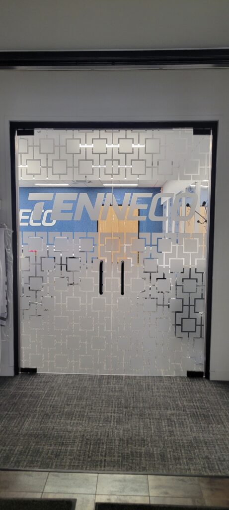 Tenneco Interior Vinyl Graphics for Doors